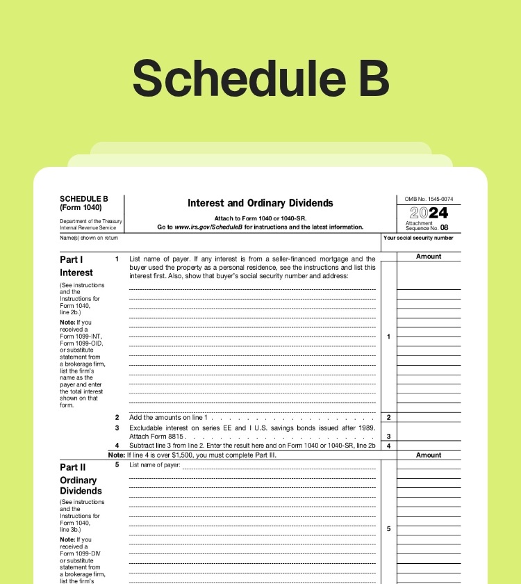Schedule B Explained: Reporting Interest & Dividends for Tax Year 2025 – And How to Minimize Your Tax Bill
