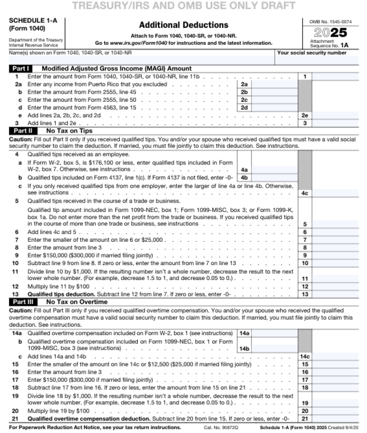 Unlock Bigger 2026 Tax Refunds: A Deep Dive into Schedule 1-A – The New Form Changing How Millions File for 2025 Returns